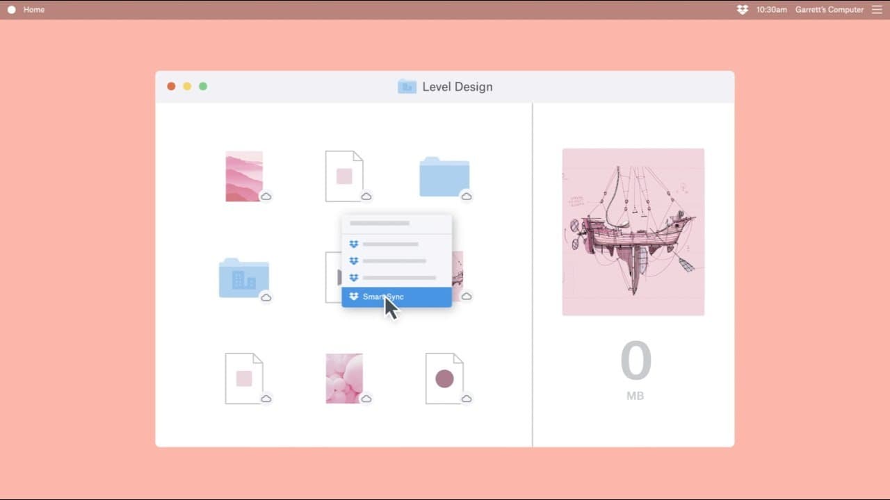 Dropbox Smart Sync